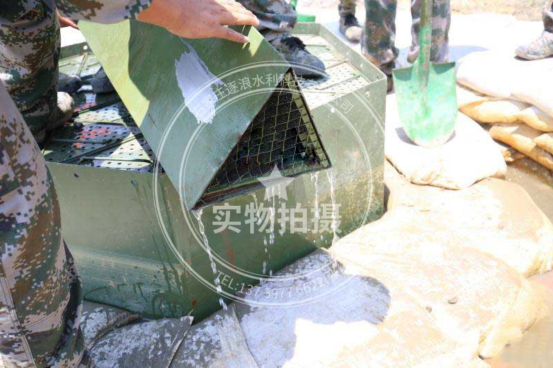 新型过滤管涌堵水装配包含哪几部分布局