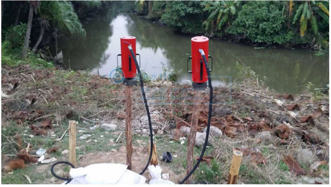 多功效气动打桩机出格合用于汛前汛后堤坝加固、抗洪抢险决口封