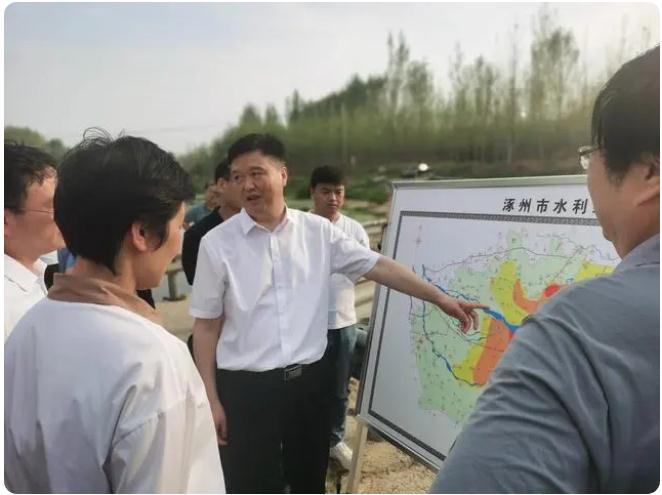 海河防汛抗旱总批示部查抄组到我市查抄防汛备汛任务