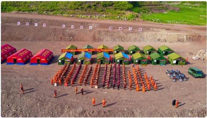 安然普洱·2023|二季度田野驻训暨综合救济技术比武炽热开训