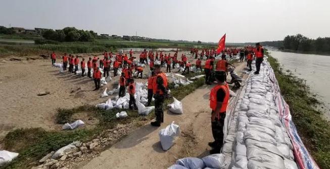 河南洛阳孟津区：以练为战筑牢防汛樊篱