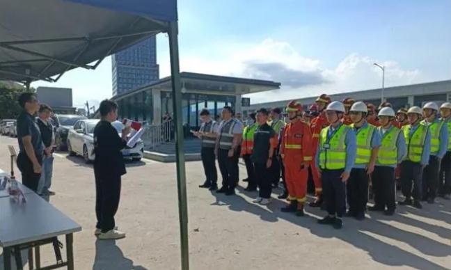 以“演”筑防！石井街道展开地铁防汛联演联训