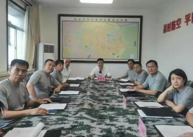 郑州市国动办（市人防办）构造展开人防工程防汛实战练习训练