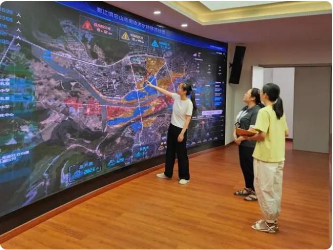 靠前监视，宁波海曙区织牢织密防汛宁静网