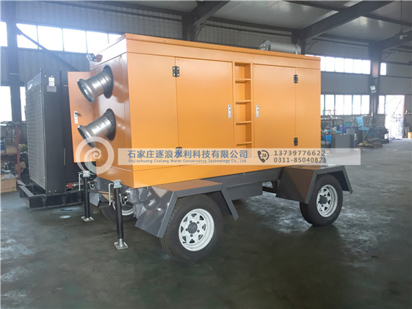 挪动应急抢险泵车