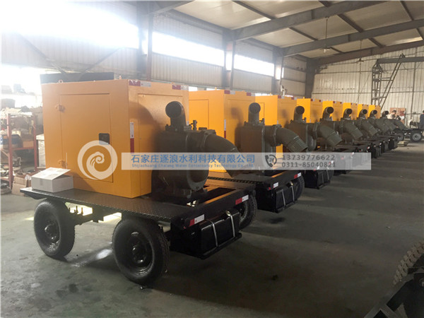 挪动应急抢险泵车