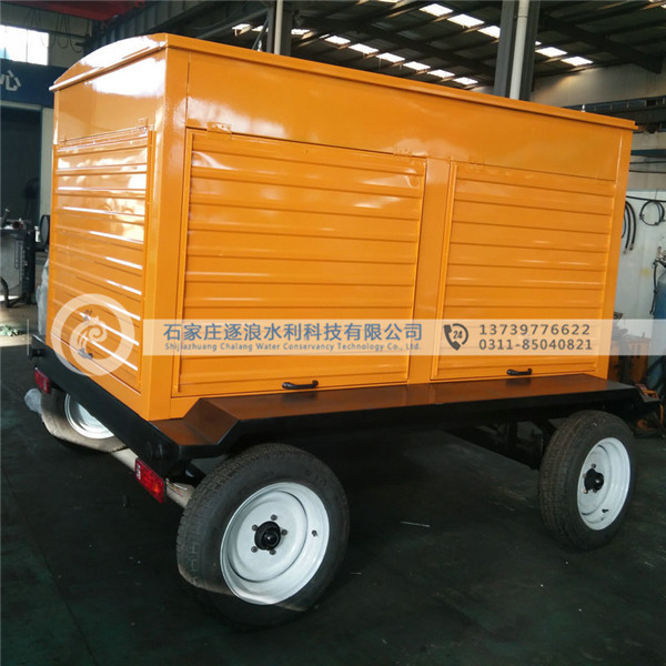 挪动应急抢险泵车